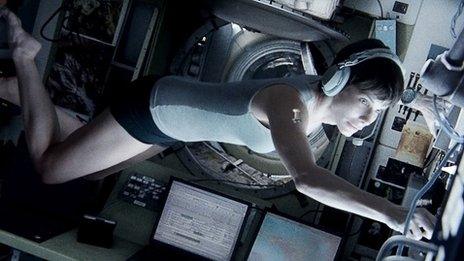 Sandra Bullock in Gravity