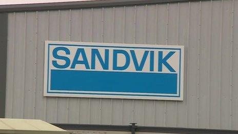 Sandvik in Derbyshire