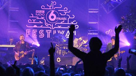 Damon Albarn at the BBC 6 Music Festival