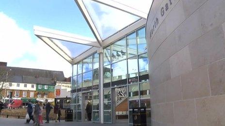 North Gate bus station in Northampton