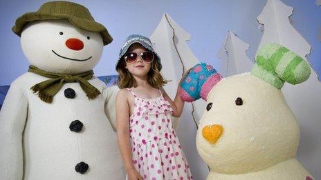 Thorntons snowman range