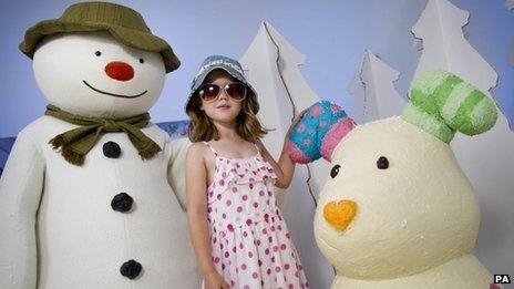 Thorntons snowman range