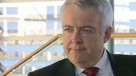 First Minister Carwyn Jones