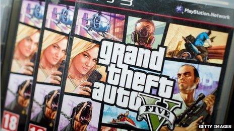 Grand Theft Auto V game