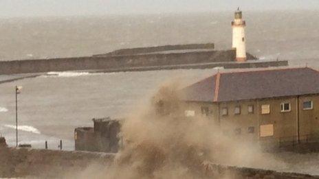 Waves at Whitehaven