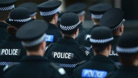 generic police scotland officers