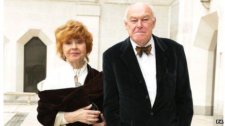 Prunella Scales and Tim West