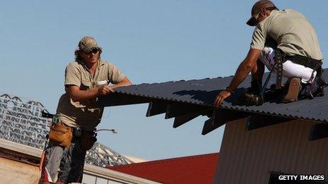 House being constructed