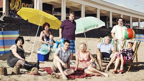 The cast of Gavin & Stacey