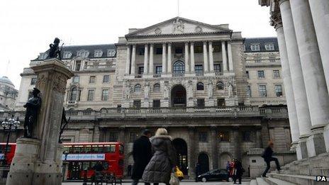 The Bank of England, fulcrum of the attempts to stave of a depression