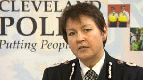 Cleveland Police chief constable Jacqui Cheer