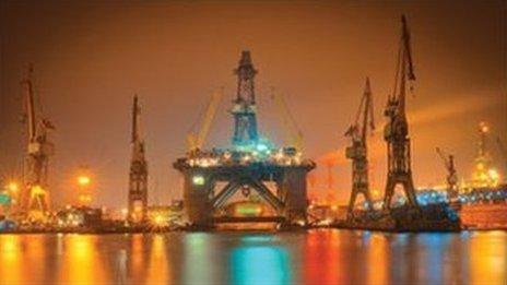 oil rigs