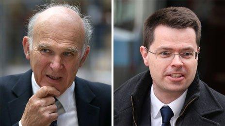 Vince Cable and James Brokenshire