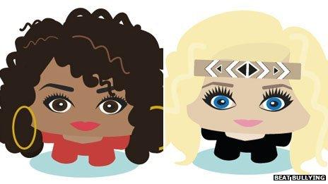 Leigh-Anne Pinnock and Perrie Edwards avatars