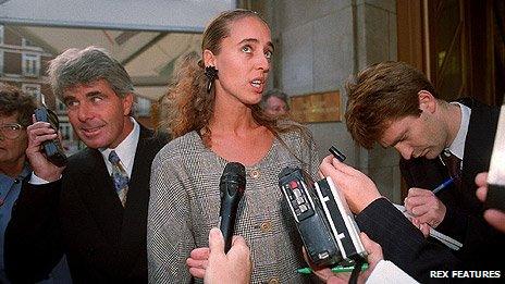 Max Clifford and Antonia de Sancha in 1992