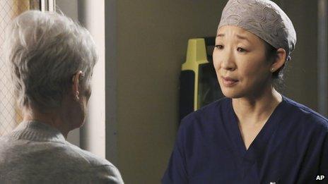 Sandra Oh in Grey's Anatomy