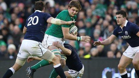 Iain Henderson makes his first Six Nations start for Ireland against Italy