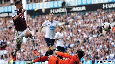 Tottenham Hotspur and West Ham United on 6 October