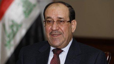 Iraqi Prime Minister Nuri al-Maliki