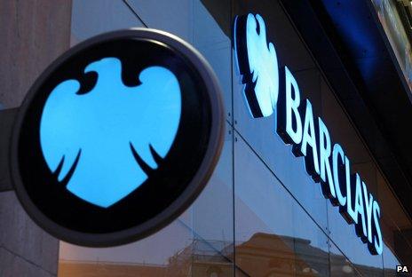 Barclays Bank sign