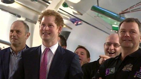 Prince Harry at River and Rowing Museum