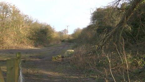 The old quarry in Lincoln