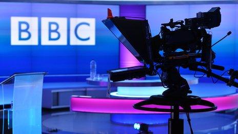 BBC logo and camera