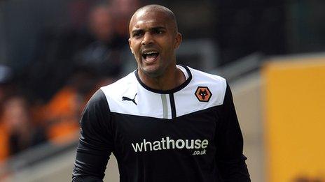 Wolves goalkeeper Carl Ikeme