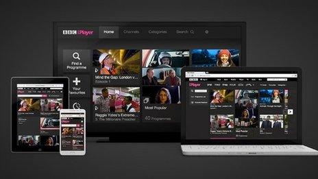 BBC iPlayer redesign