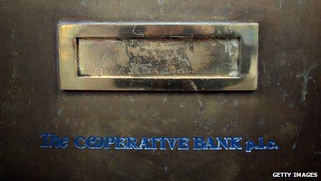 Cooperative bank post box