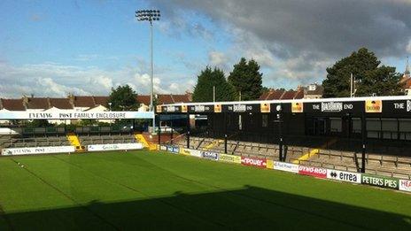 Bristol Rovers' Memorial Stadium