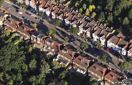 Suburban housing