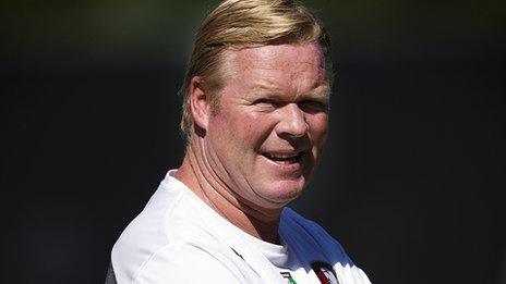 Feyenoord boss Ronald Koeman