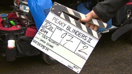 Peaky Blinders set