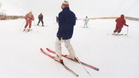 Skiing