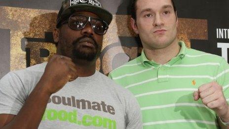 Dereck Chisora and Tyson Fury