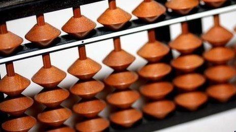 Japanese abacus