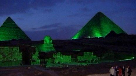 The Great Pyramid and Sphinx, Egypt