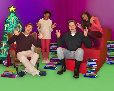 Presenters of CBeebies programme Magic Hands