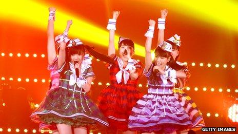 Japanese pop act Momoiro Clover Z