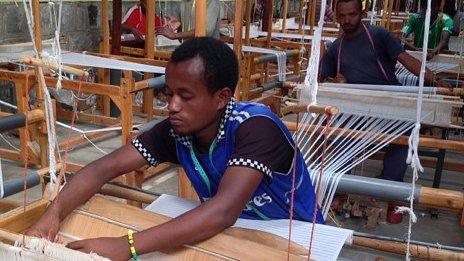 textile workers in Ethiopia