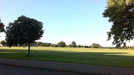 View of the Downs in Bristol