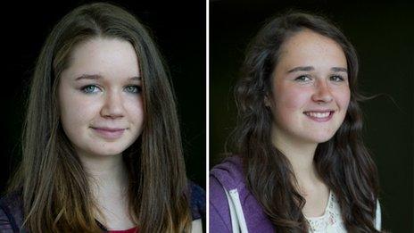 Sarah NicDhòmhnaill agus Isabelle Bain