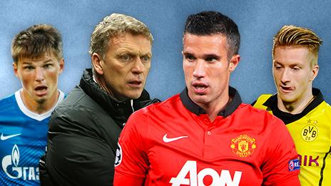 Andrei Arshavin, David Moyes, Robin van Persie, Marco Reus