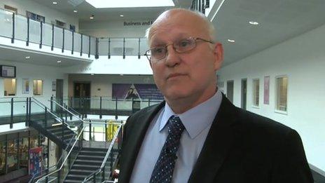 Interim principal Colin Boxall