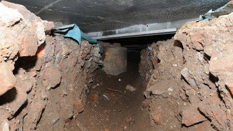 the tunnel in Salford