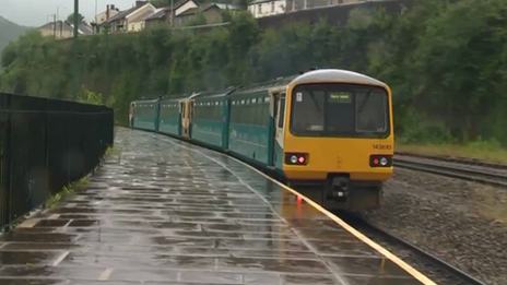 Train at station