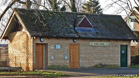 Public toilets, Station Lane, Witney, Oxon