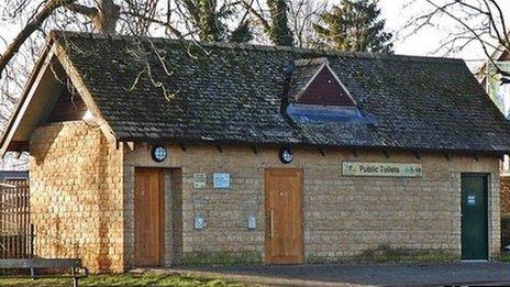 Public toilets, Station Lane, Witney, Oxon