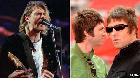 Nirvana and Oasis will also be available on Record Store Day